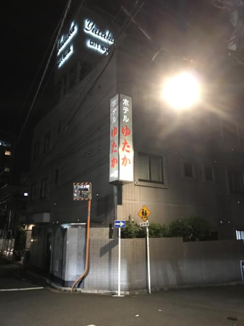 ホテルゆたか(新宿区/ラブホテル)の写真『夜の外観①』by 少佐