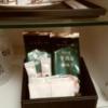 AUGUSTA DUO(アウグスタ デュオ)(台東区/ラブホテル)の写真『36号室ティーカップ棚の内部(贅沢コーヒー！という銘柄でした。美味しそう❤)』by オレの地雷を越えてゆけ！