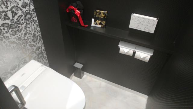 リオス柏(柏市/ラブホテル)の写真『100号室、トイレ』by 来栖