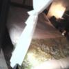 Wバグース(新宿区/ラブホテル)の写真『403号室ベッド  全景(露天風呂入口側より望む)』by ルーリー９nine