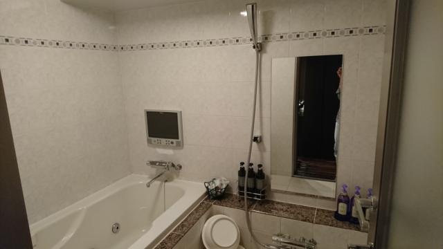 アラウダリゾート国立(国立市/ラブホテル)の写真『310号室、浴室の全景』by おむすび