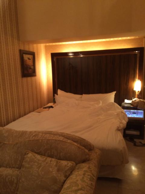 目黒エンペラー(目黒区/ラブホテル)の写真『405号室ベッド』by 名無しさん（ID:34218）