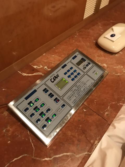 HOTEL CEAN新宿（セアン）(新宿区/ラブホテル)の写真『枕元のコントロールパネル』by 少佐