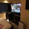 LUSSO CROCE URBAN RESORT（ルッソクローチェアーバンリゾート）(横浜市中区/ラブホテル)の写真『601号室 大型テレビ』by 全てを水に流す男