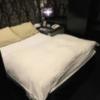 ホテル LaLaフルール(大阪市/ラブホテル)の写真『302　ベッド　いいクッションでした』by 輝rin