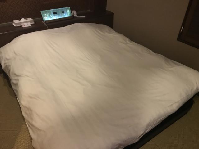 HOTEL GOLD(ホテル ゴールド)(川崎市川崎区/ラブホテル)の写真『（502号室）ベッド』by こーめー