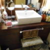 HOTEL GRASSINO URBAN RESORT(立川市/ラブホテル)の写真『321号室、洗面台』by もんが～