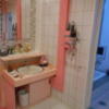 レステイ所沢(所沢市/ラブホテル)の写真『206号室、洗面所とバスルーム入り口』by もんが～