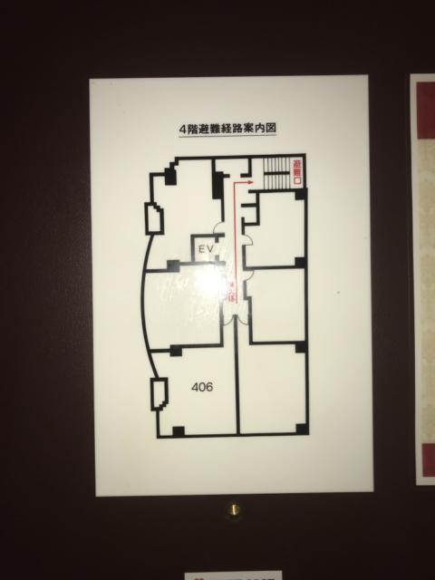 ラピア(新宿区/ラブホテル)の写真『避難経路図』by 少佐