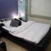 ホテルスマイル(豊島区/ラブホテル)の写真『203号室　ベッド』by マーケンワン