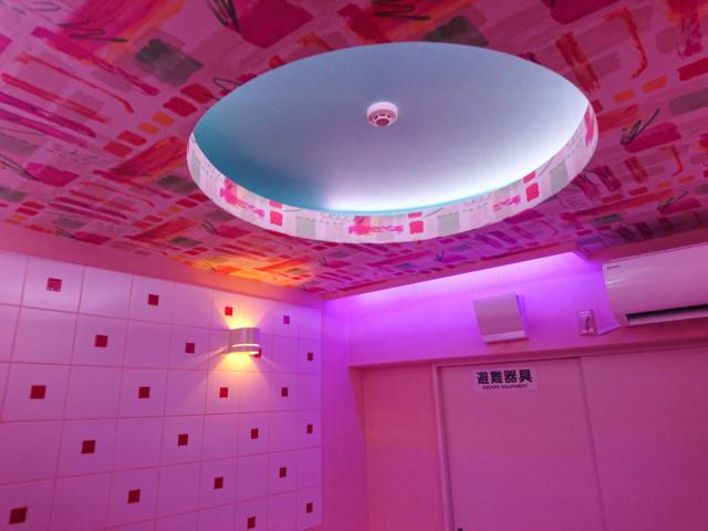 新日本プラザホテル(船橋市/ラブホテル)の写真『52号室 天井』by fooo