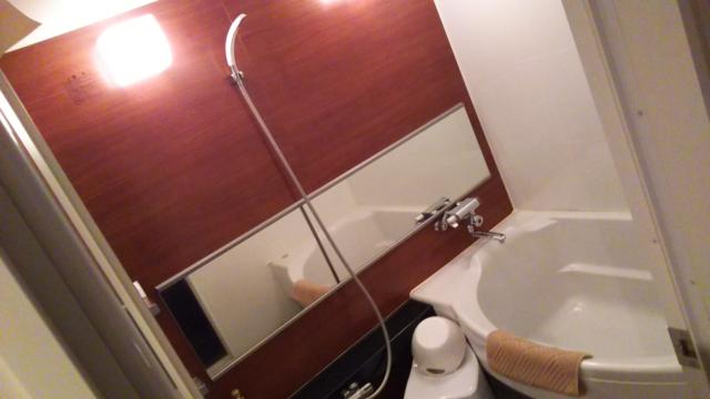 ホテルザ・ロータスバリ(川崎市川崎区/ラブホテル)の写真『203号室。お風呂です。部屋の広さに対して、ここは結構広かったです。』by キジ