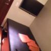 レンタルルームm2(大田区/ラブホテル)の写真『8号室利用、ﾍﾞｯﾄﾞ（ﾚｻﾞｰ張り）とTV。』by キジ