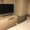 ホテルマーブル(品川区/ラブホテル)の写真『(205号室)ベッド＆TV』by こーめー