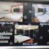 ラモード新宿(新宿区/ラブホテル)の写真『鏡がある部屋の案内』by ところてんえもん