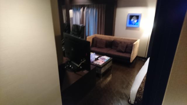 アラウダリゾート国立(国立市/ラブホテル)の写真『315号室、部屋入り口から見たソファー側の眺め』by おむすび