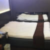 ラックス(台東区/ラブホテル)の写真『405号室ベッド・横に鏡あり』by しろにごり