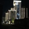 HOTEL ZEN 一宮(ゼンイチノミヤ)(一宮市/ラブホテル)の写真『夜の外観』by まさおJリーグカレーよ
