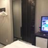 ホテル ZERO Ⅱ’(渋谷区/ラブホテル)の写真『213号室、室内、TV、冷蔵庫等』by ACB48