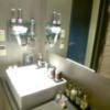 HOTEL VARKIN（ヴァーキン）(豊島区/ラブホテル)の写真『202号室（洗面台はスタイリッシュです。備品も豊富で宿泊でも困りません）』by 格付屋