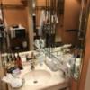 ホテルSAVOY(台東区/ラブホテル)の写真『(607号室)洗面台。全体的に鏡が多く、アメニティも豊富でした。』by こーめー