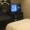 HOTEL ZERO2(渋谷区/ラブホテル)の写真『204号室、室内、ベッド、TV等』by ACB48