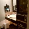 P-DOOR GOLD(台東区/ラブホテル)の写真『306 号室：玄関側から洗面所＆棚を撮影』by オレの地雷を越えてゆけ！