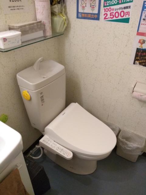 レンタルルーム アプレ(港区/ラブホテル)の写真『2F 共用トイレ』by ましりと