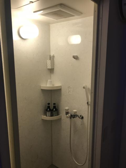 レンタルルーム プレジャー(港区/ラブホテル)の写真『（24号室）シャワールーム２　二人で入れるくらいの大きさでした。』by こーめー