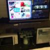 ホテル ZERO Ⅱ’(渋谷区/ラブホテル)の写真『412号室、TV、キャビネット』by ACB48