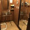 HOTEL KATSURA(カツラ)(台東区/ラブホテル)の写真『103号室 洗面所。ここは鏡の国？すっげーーエロの塊です。もちろんココでプレーしましたよ』by みこすりはん