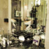 HOTEL SULATA渋谷道玄坂(渋谷区/ラブホテル)の写真『310号室　洗面スペース全景』by INA69