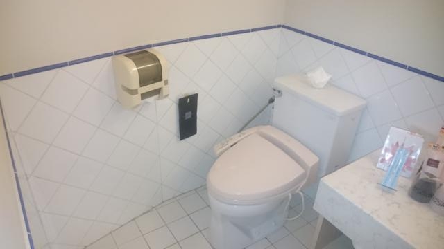 ホテル アイム 西新井(足立区/ラブホテル)の写真『202号室　洗面台横のトイレ』by YOSA69