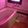 ﾎﾃﾙ ｶﾘﾌｫﾙﾆｱ ﾅﾁｭﾗﾙ(名古屋市中区/ﾗﾌﾞﾎﾃﾙ)の写真『501号室 浴室(ﾌｨﾙﾑでﾋﾟﾝｸ色に演出されてます)』by ｸｰﾍﾝ