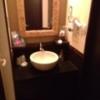 HOTEL COCO BALI（ココバリ）(渋谷区/ラブホテル)の写真『401号室利用、洗面所です。バリ感、お洒落にしてます。』by キジ
