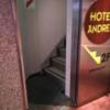 HOTEL ANDREE(アンドレ)(世田谷区/ラブホテル)の写真『一階ビル入口脇   階段入口』by ルーリー９nine