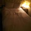 HOTEL ANDREE(アンドレ)(世田谷区/ラブホテル)の写真『405号室ベッド全景 （足下側より写せる最大限の画角）』by ルーリー９nine