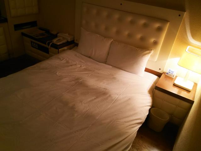 HOTEL ANDREE(アンドレ)(世田谷区/ラブホテル)の写真『405号室ベッド  枕回り位置関係』by ルーリー９nine
