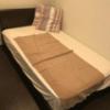 レンタルルーム sorairo（ソライロ）(大田区/ラブホテル)の写真『(2号室)ベッド。かなり柔らかフカフカ系のベッドです。』by こーめー