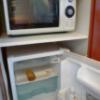 HOTEL LA LUNE(横浜市中区/ラブホテル)の写真『612号室（冷蔵庫はLG製。ペットボトルを横にしたものが楽に入ります。お弁当も冷やしておけます）』by 格付屋