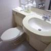 ホテルレイ(豊島区/ラブホテル)の写真『256号室　トイレと洗面台』by マーケンワン
