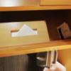 HOTEL SHERWOOD（シャーウッド）(台東区/ラブホテル)の写真『510号室　デスク引き出し内にティッシュとゴム』by ところてんえもん