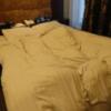 トキワ(豊島区/ラブホテル)の写真『603号室、ベッド。ナニの後で荒れてます(^o^;)』by ビデ三郎