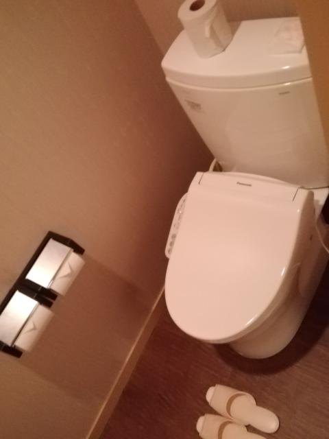 hotel GOLF3 厚木(厚木市/ラブホテル)の写真『B301号室利用。トイレです。ウォシュレットもありますし、問題ありません。』by キジ