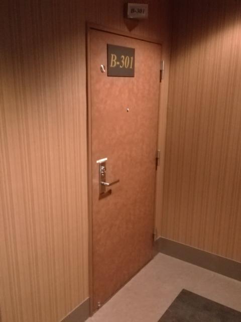 hotel GOLF3 厚木(厚木市/ラブホテル)の写真『B301号室利用。部屋の入口の写真です。』by キジ