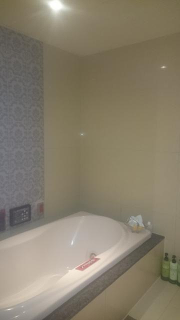 HOTEL GRASIA 1 PREMIUM RESORT(川口市/ラブホテル)の写真『201号室　バスルーム入口からの風景』by YOSA69
