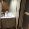 ホテル プランタン(台東区/ラブホテル)の写真『(203号室)洗面台。清潔感あり整理されてました。ドライヤーが弱め。』by こーめー