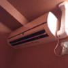 レンタルルーム アップル(港区/ラブホテル)の写真『1号室 エアコン』by 巨乳輪ファン