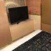 ホテル べんきょう部屋(大阪市/ラブホテル)の写真『403　ベッドスペースのテレビ』by 輝rin
