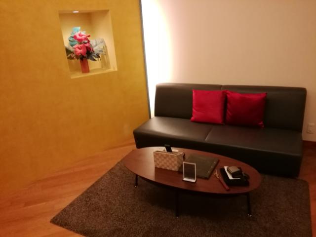 湘南ベイホテル(茅ヶ崎市/ラブホテル)の写真『307号室利用。ソファーです。オブジェが凝ってます。』by キジ